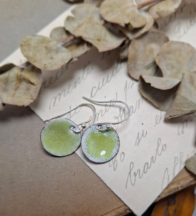 Enamel Earring Making Workshop: Creative Exploration in Colour