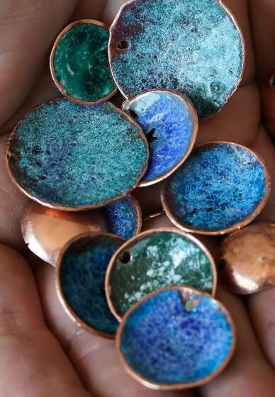 Enamelling Copper Jewellery Workshop