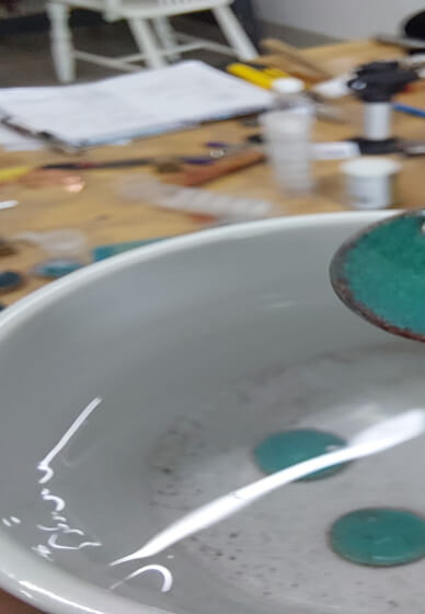 Enamelling Copper Jewellery Workshop