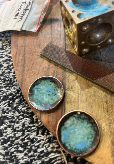 Enamelling Copper Jewellery Workshop