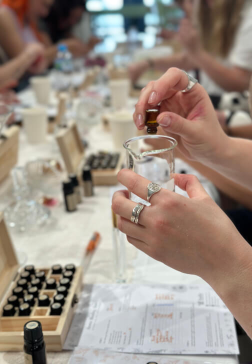 Essential Oil Perfume Making Workshop