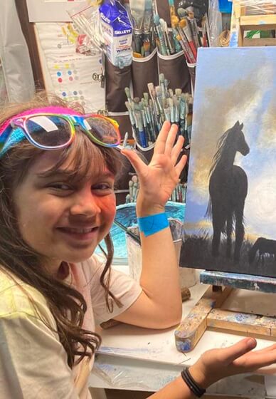 Evening Clouds - 5 Hour Painting Workshop