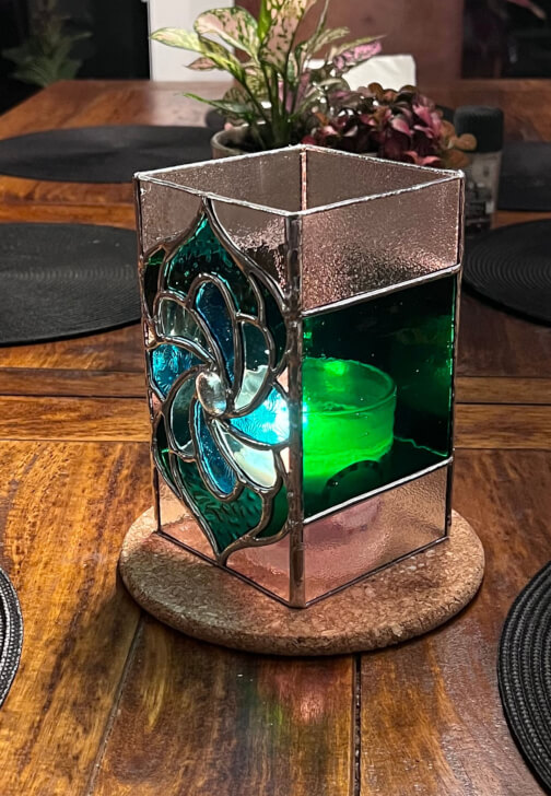Evening Copper Foil Stained Glass Course
