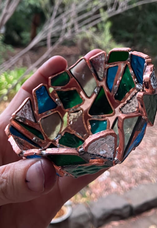 Evening Copper Foil Stained Glass Course