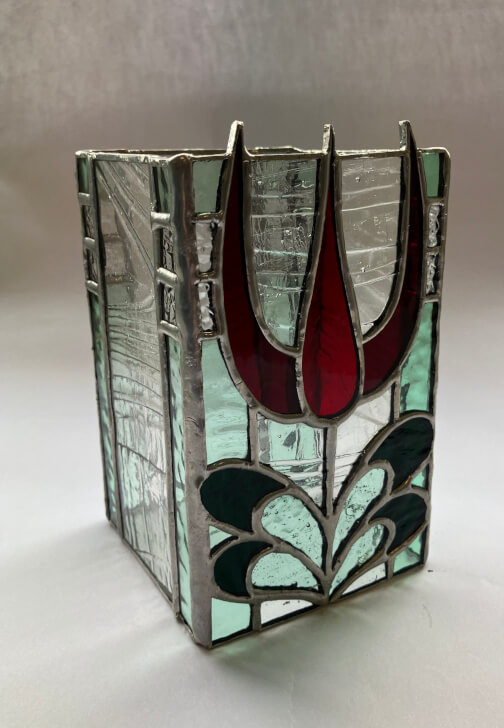 Evening Copper Foil Stained Glass Course