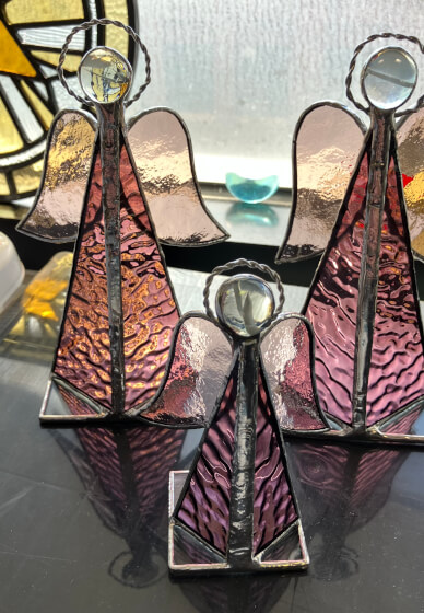 Evening Copper Foil Stained Glass Course