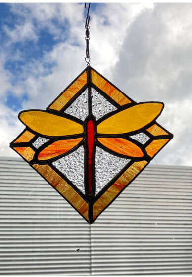 Evening Copper Foil Stained Glass Course