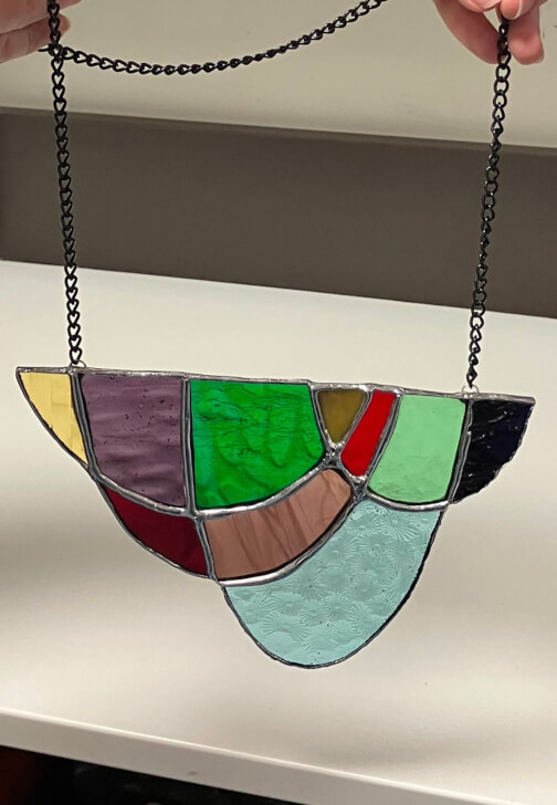 Evening Copper Foil Stained Glass Course