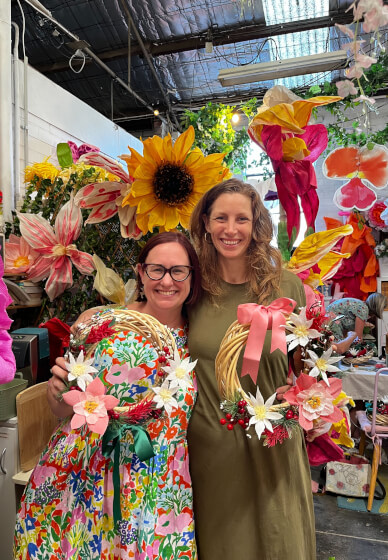 Everlasting Christmas Wreath Workshop with High Tea