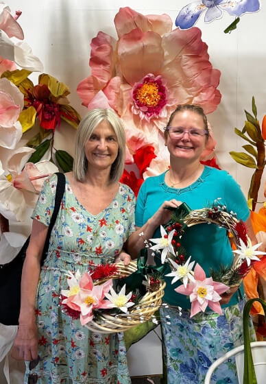 Everlasting Christmas Wreath Workshop with High Tea