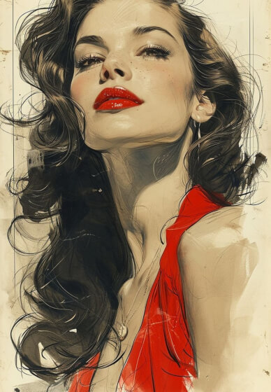 Expressive Portrait Painting Class