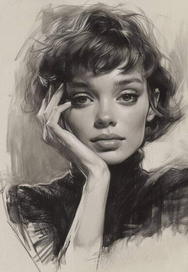 Expressive Portrait Painting Class