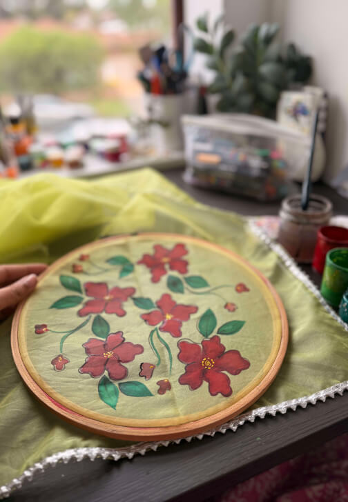 Fabric Painting Workshop: Scarf Designing