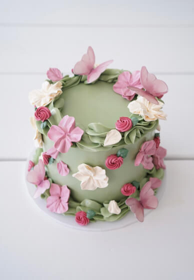 Fairy Garden Buttercream Cake Decorating Workshop for Beginners