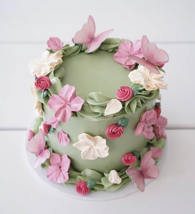 Fairy Garden Buttercream Cake Decorating Workshop for Beginners