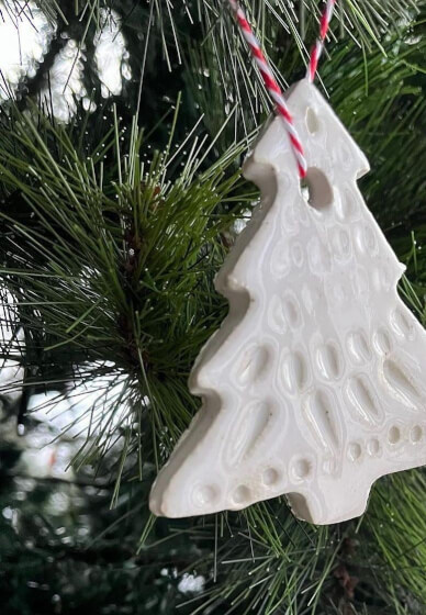 Family Friendly Pottery Class: Christmas Decorations
