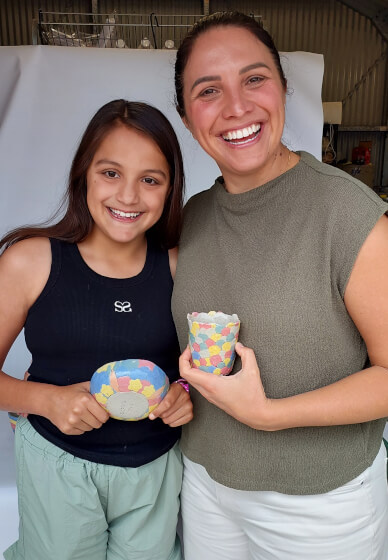 Family Friendly Pottery Class: Christmas Decorations