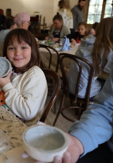 Family Friendly Pottery Class: Christmas Decorations