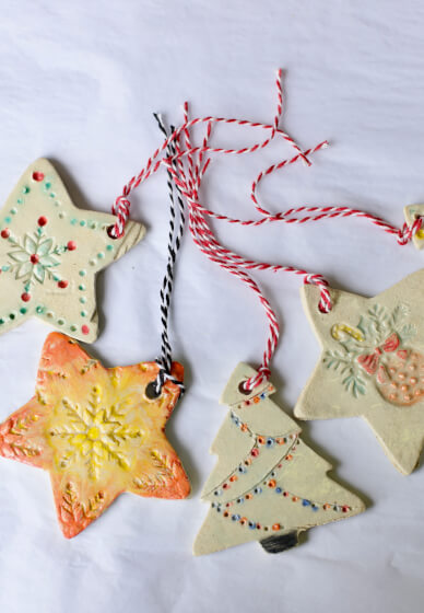 Family Friendly Pottery Class: Christmas Decorations