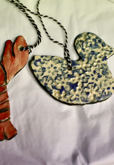 Family Friendly Pottery Class: Christmas Decorations