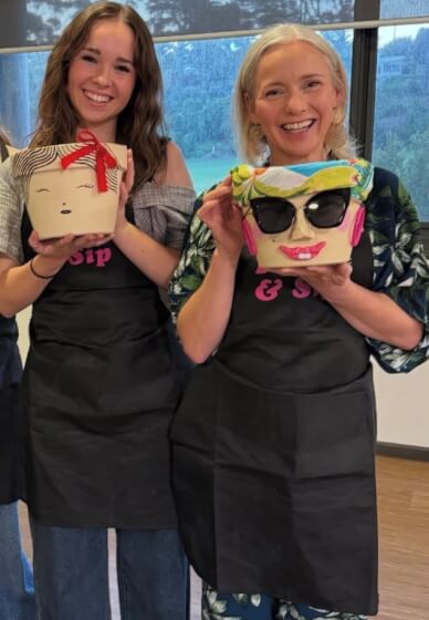 Family Friendly Terracotta Pot Painting Class