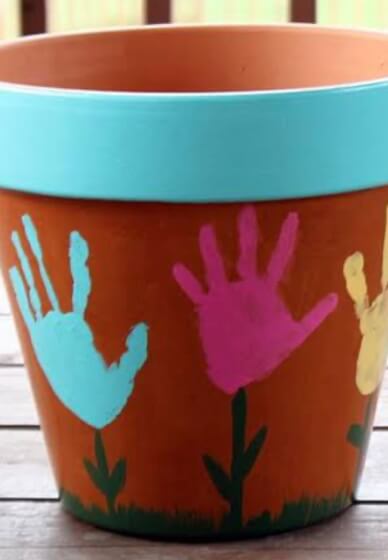 Family Friendly Terracotta Pot Painting Class