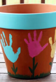 Family Friendly Terracotta Pot Painting Class