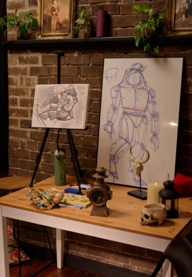 Fantasy Costumed Life Drawing Workshop