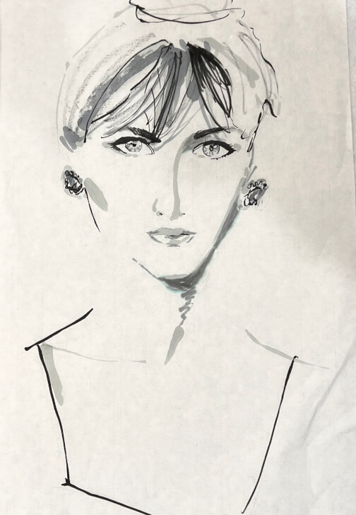 Fashion Portrait Illustration Workshop - Fashion Design Class
