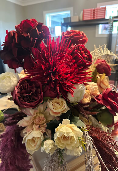 Faux Flower Bouquet Workshop