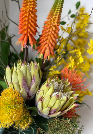 Faux Flower Vase Arrangement Workshop