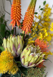 Faux Flower Vase Arrangement Workshop