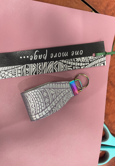 Faux Leather Keyring Workshop