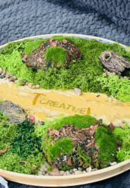 Faux Moss Art Workshop