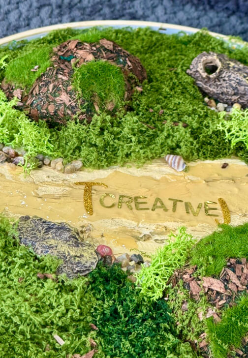 Faux Moss Art Workshop