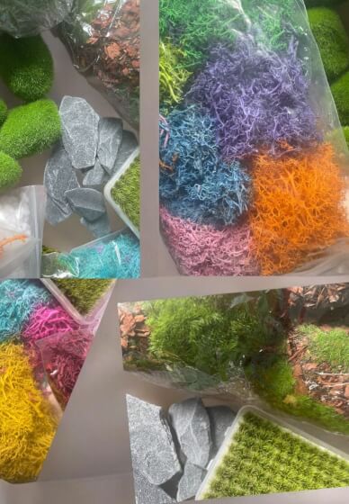 Faux Moss Art Workshop