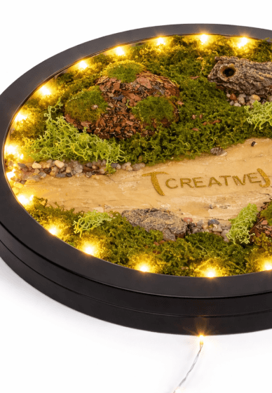 Faux Moss Art Workshop
