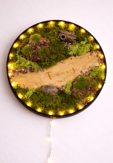 Faux Moss Art Workshop