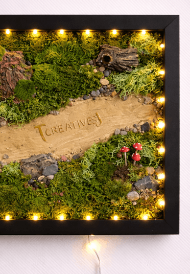 Faux Moss Art Workshop