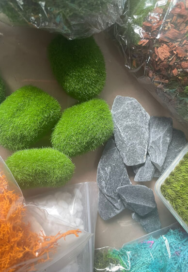 Faux Moss Art Workshop