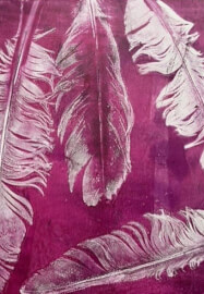 Gel Plate Printing with Feathers Workshop