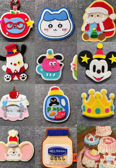 Felt Frame and Hanging Decoration Class