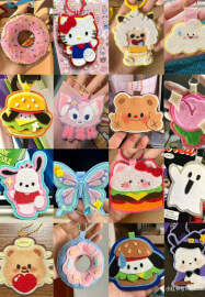 Felt Frame and Hanging Decoration Class