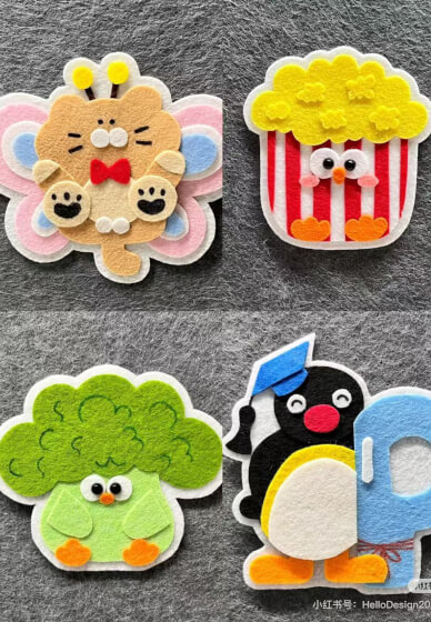 Felt Frame and Hanging Decoration Class