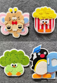 Felt Frame and Hanging Decoration Class