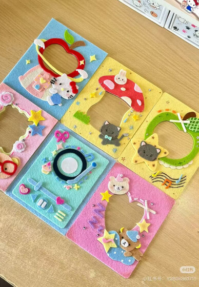 Felt Frame and Hanging Decoration Class