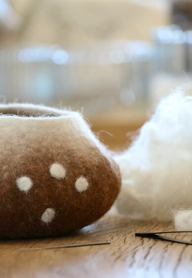 Felt Workshop: Bowls
