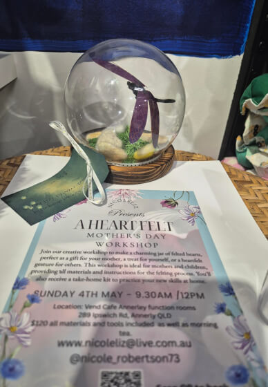 Felted Heart Workshop