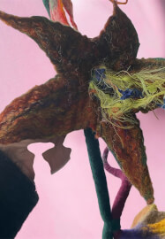 Felting Flowers and Vine Bunting Workshop for Beginners
