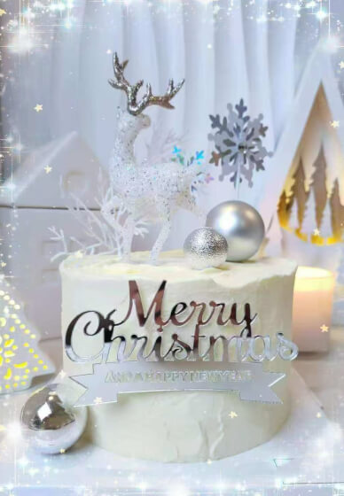 Festive 6-Inch Cake Decorating Course:Christmas Cake